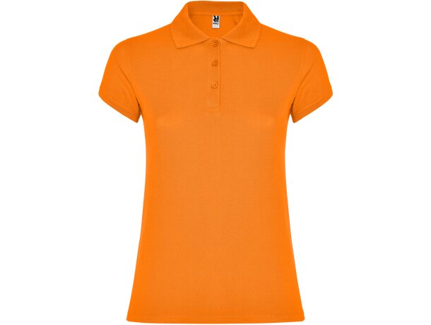 Polo STAR WOMAN Roly naranja