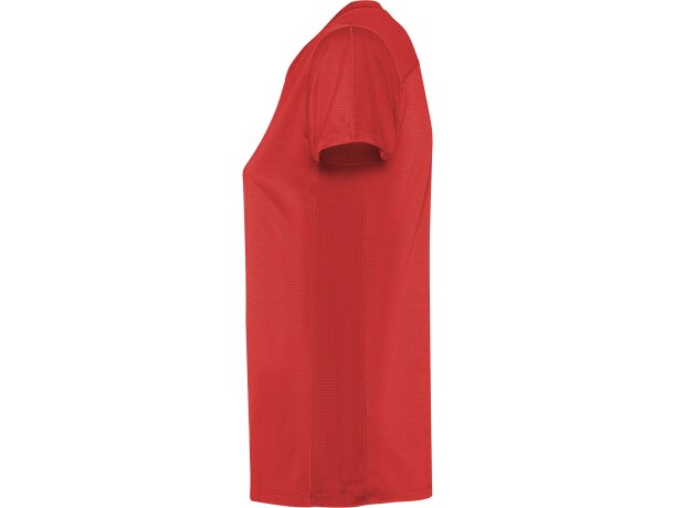 Camiseta técnica transpirable Slam Woman Roly de poliéster Rojo detalle 35