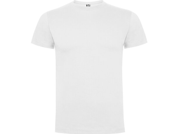 Camiseta DOGO PREMIUM 165 gr de Roly blanco