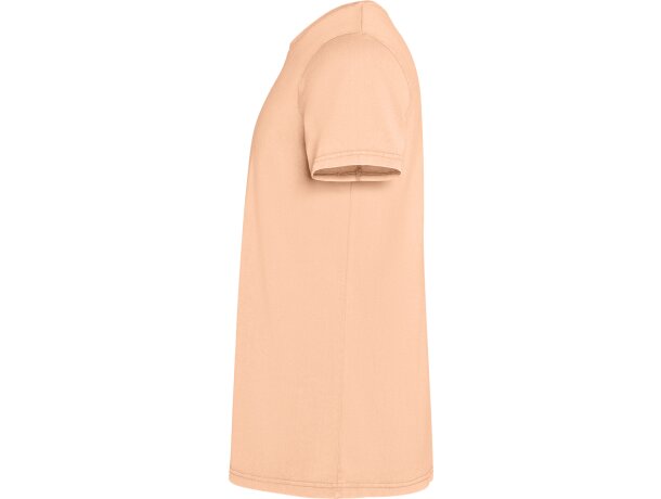 Camiseta Corgi Roly de algodón peinado 180 g para hombre Papaya claro lavado detalle 23