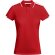 Polo TAMIL WOMAN Roly rojo/blanco