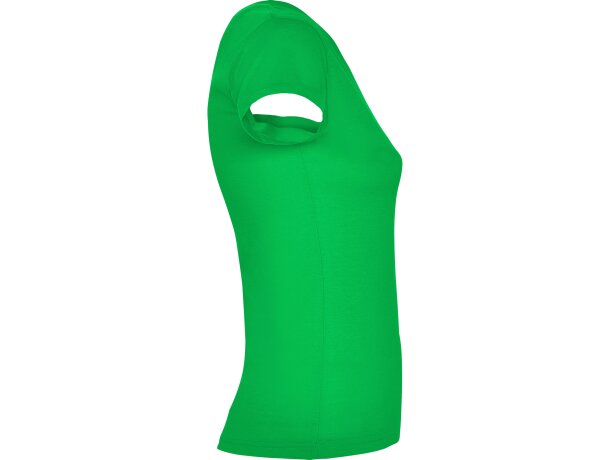 Camisetas personalizadas baratas  Roly Victoria de algodón 155 g verde tropical