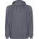 Sudadera Kenia Roly algodón 250 g/m² efecto lavado con capucha Gris cielo lavado