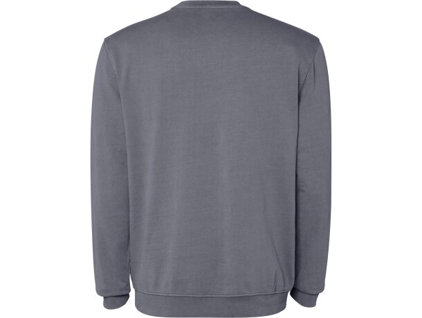 Sudadera Roly Jaya algodón 250 g/m² efecto lavado unisex Gris cielo lavado detalle 14