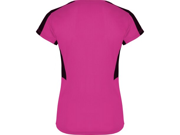 Camiseta SUZUKA Roly fucsia/negro