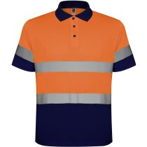 Polo reflectante Roly Polaris poliéster piqué