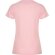 Camiseta técnica Roly Montecarlo rosa claro