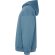Sudadera con capucha Otto Roly para merchandising corporativo Azul tormenta detalle 25