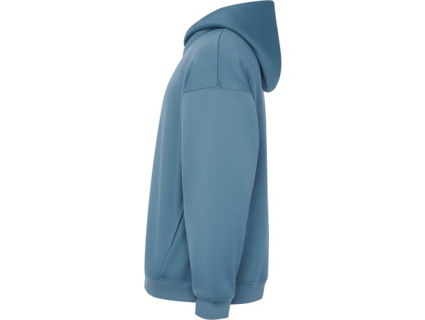 Sudadera con capucha Otto Roly para merchandising corporativo Azul tormenta detalle 25