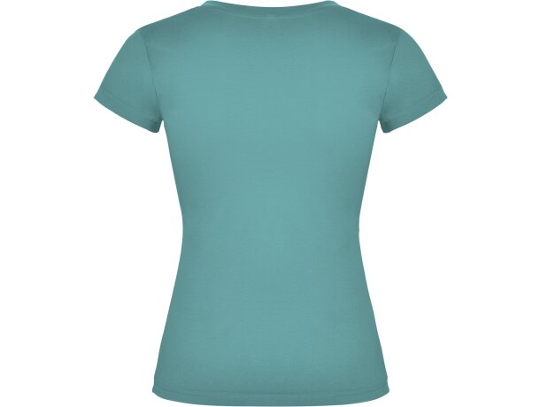 Camisetas personalizadas baratas  Roly Victoria de algodón 155 g azul dusty