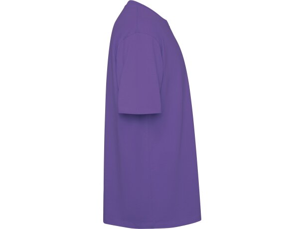 Camiseta oversize Bull de algodón pesado Roly Iris purpura detalle 60