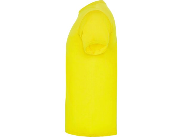 Camisetas impresas para adultos Roly Beagle 155g amarillo