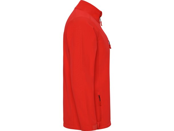 Softshell Nebraska Compuesto De 2 Capas Rojo detalle 22