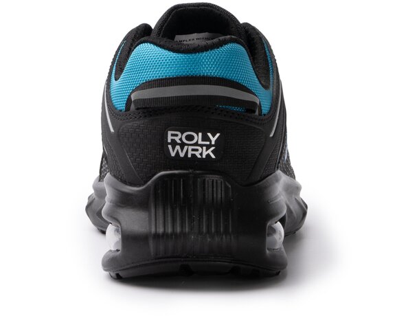 Zapato laboral Noboa Roly con puntera reforzada y antiestático Negro/royal detalle 6