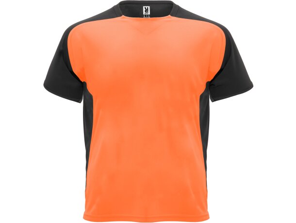 Camiseta BUGATTI Roly naranja fluor/negro