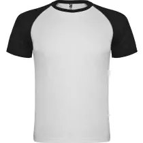 Camiseta técnica Roly Indianapolis raglan contraste