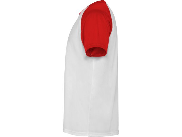 Camiseta INDIANAPOLIS Roly blanco/rojo