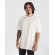 Camiseta oversize Bull de algodón pesado Roly Blanco detalle 4