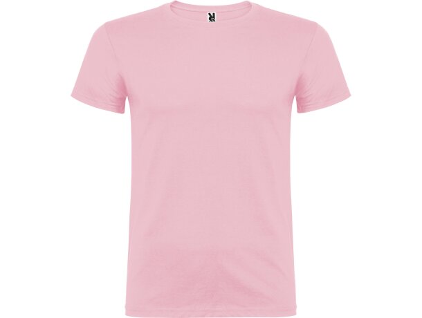 Camisetas impresas para adultos Roly Beagle 155g rosa claro