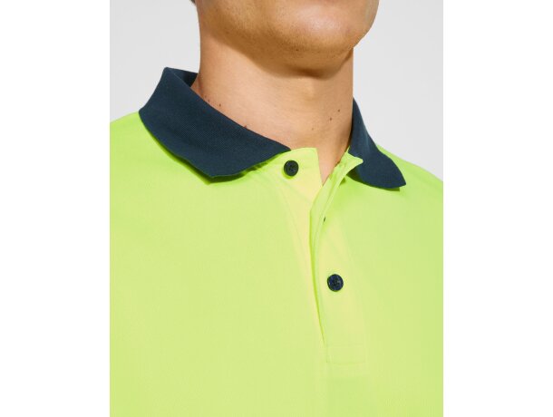 Polo VEGA Roly marino/amarillo fluor