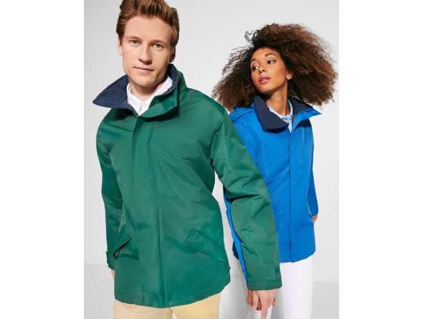 Parka Europa acolchada impermeable detalle 1