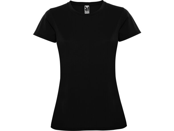 Camiseta técnica Roly Montecarlo negro