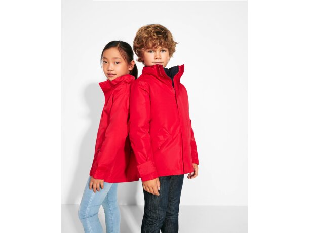 Parka Europa acolchada impermeable detalle 2