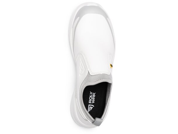 Zapato laboral Pearl Roly con puntera fibra de vidrio S2 Blanco detalle 8