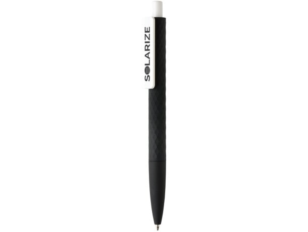 Bolígrafo suave X3 Negro/blanco detalle 10