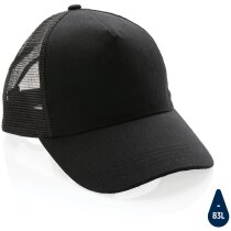 Gorra personalizable de 5 paneles en algodón cepillado 190 gr impact aware™