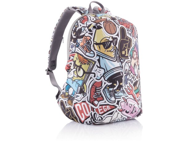 Mochila antirobo Bobby Soft Art Azul detalle 71