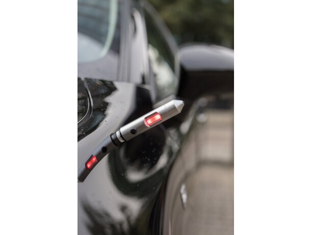 Herramienta 4 en 1 de coche COB Plata/negro detalle 9