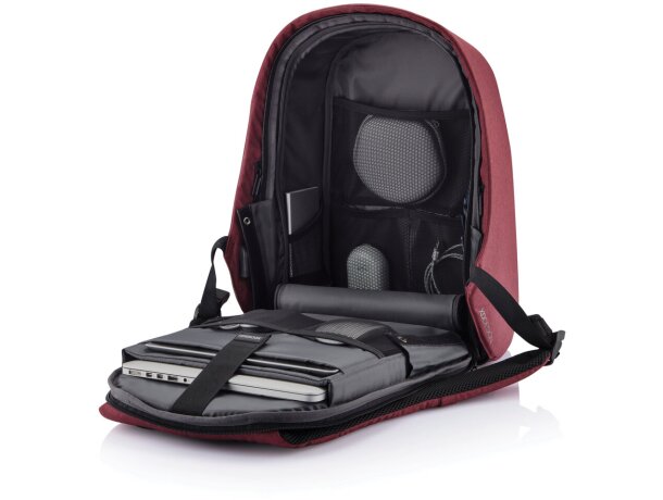 Bobby Hero Small, mochila antirrobo Rojo cereza detalle 60