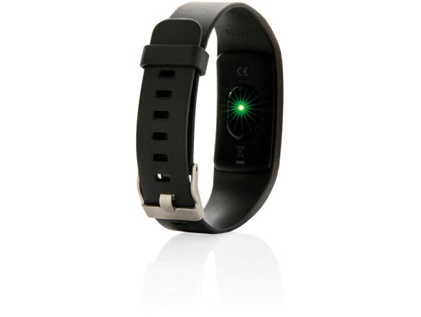 Pulsera Stay Fit Con Monitorización Del Corazón Negro detalle 1