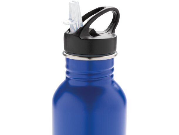 Botella de actividad acero inoxidable Deluxe Azul detalle 62