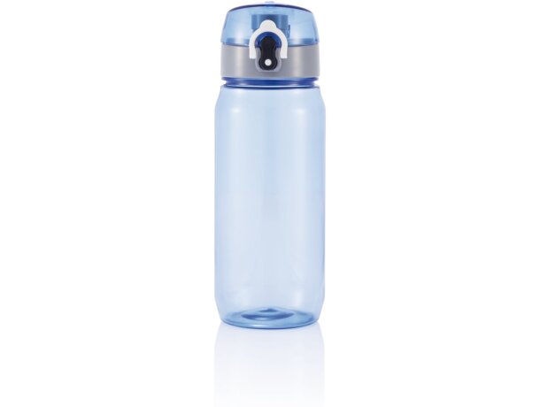 Botella tritan con tapón de bloqueo 600 ml Azul/gris detalle 16