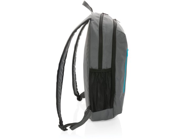 Mochila casual Impact AWARE ™ 300D RPET Gris detalle 24