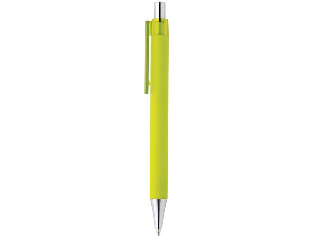 Bolígrafo suave X8 Verde lima detalle 42