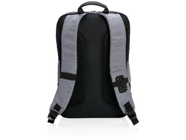 Mochila para portátil 15” Arata Gris/negro detalle 4