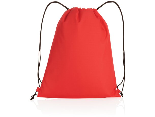 Mochila cuerdas RPET 190T Impact AWARE ™ Rojo detalle 14