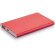Powerbank elegante en varios colores de 4000 mah Rojo/blanco
