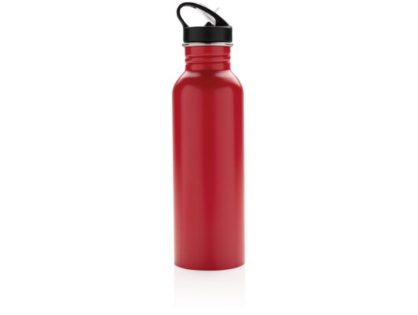 Botella de actividad acero inoxidable Deluxe Rojo detalle 48