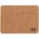 Cartera fina secure de corcho Marron detalle 6