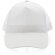 Gorra 5 paneles de algodón cepillado 190 gr Impact AWARE ™ Blanco detalle 13