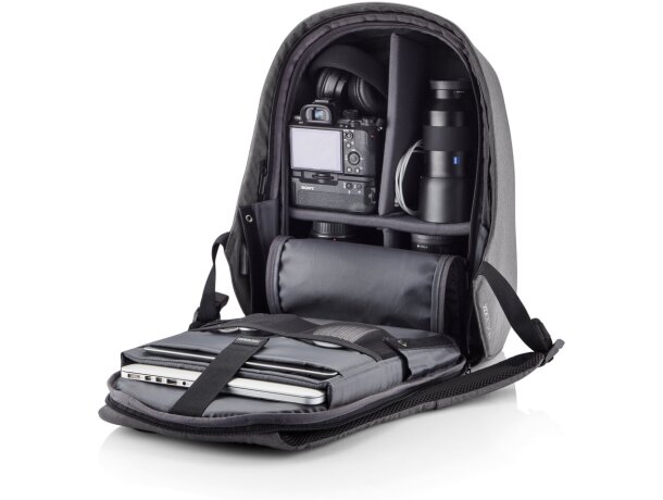Mochila para tablet Bobby Hero Gris/negro detalle 35