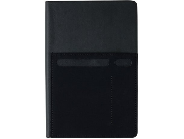 Libreta A5 Deluxe con bolsillos inteligentes Negro detalle 3