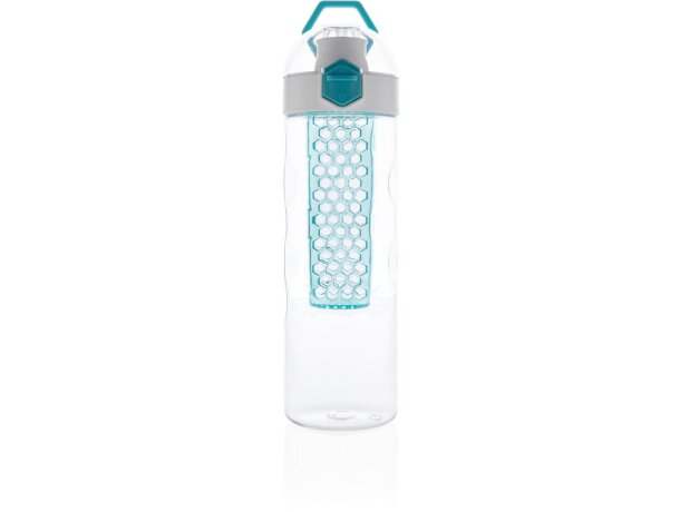 Botella infusora Honeycomb antigoteo Turquesa detalle 22