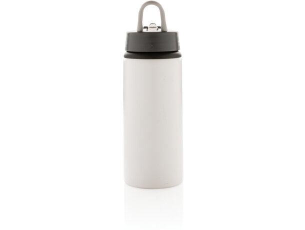 Botella deportiva con logo asa de transporte polipropileno Blanco detalle 18
