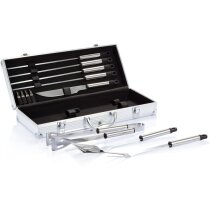 Set barbacoa Nosibe 12 utensilios acero inoxidable