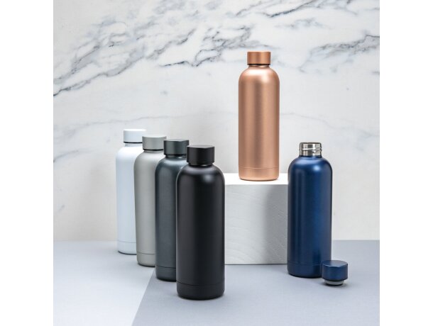 Botellas termo personalizadas acero inoxidable 500ml Impact Azul detalle 36